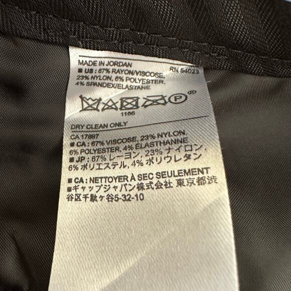 Banana Republic Sloan Crop Gary Pants Size 10 - Picture 6 of 7